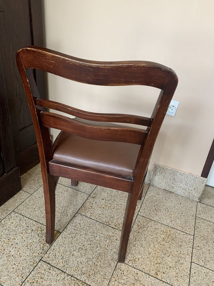 Drewniane krzesło krzesła 8 szt