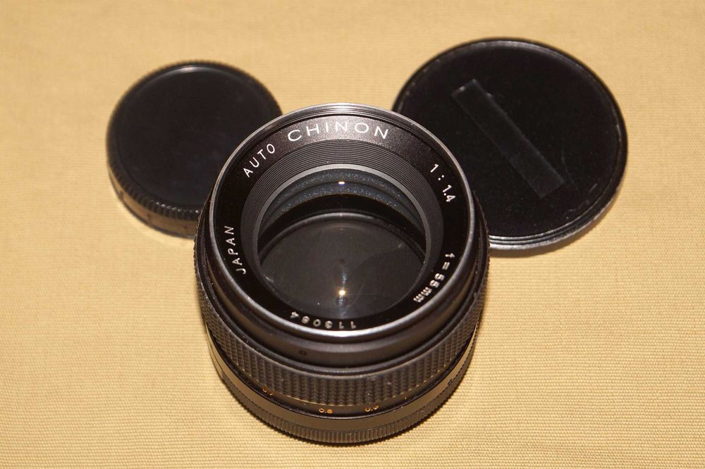 Chinon 55mm f/1.4 m42 Tomioka