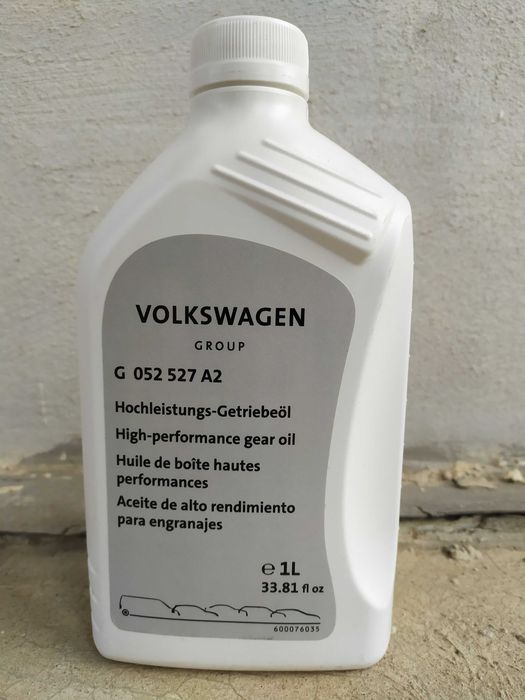 Масло редуктора Volkswagen VAG: ID3, ID4, ID5, ID6 .G-052-527-A2