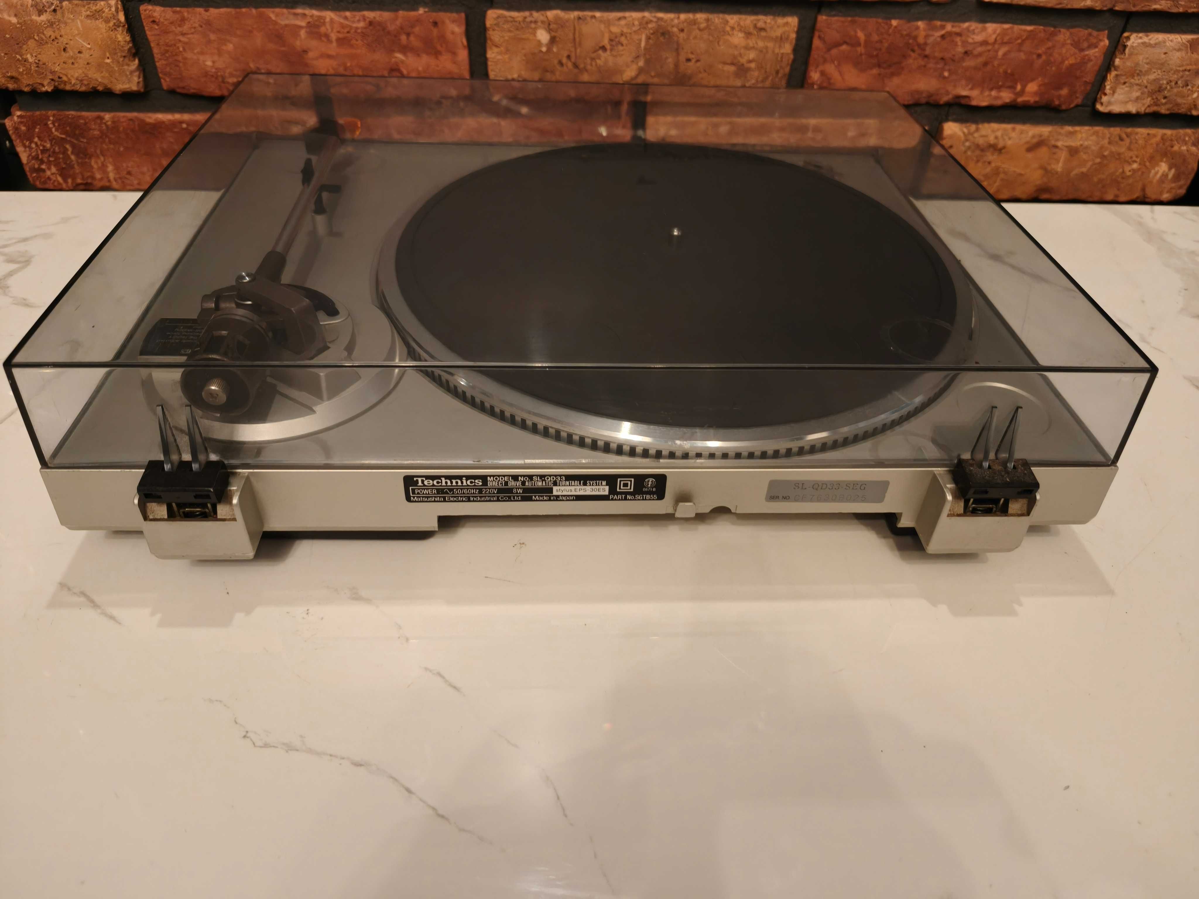 TECHNICS SL-QD33 ! Porządny gramofon Direct Drive ! Top model