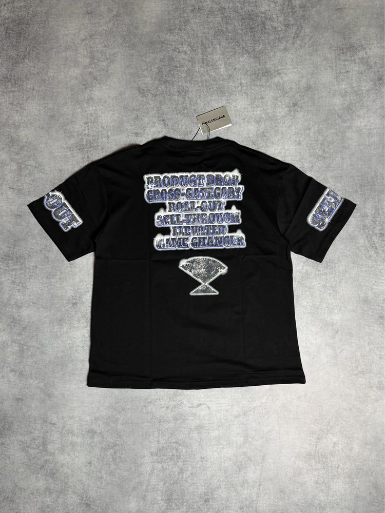 Футболка Balenciaga See Now Buy Now T-Shirt.