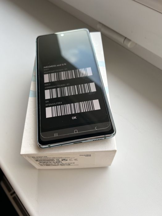Samsung galaxy s20 fe mint