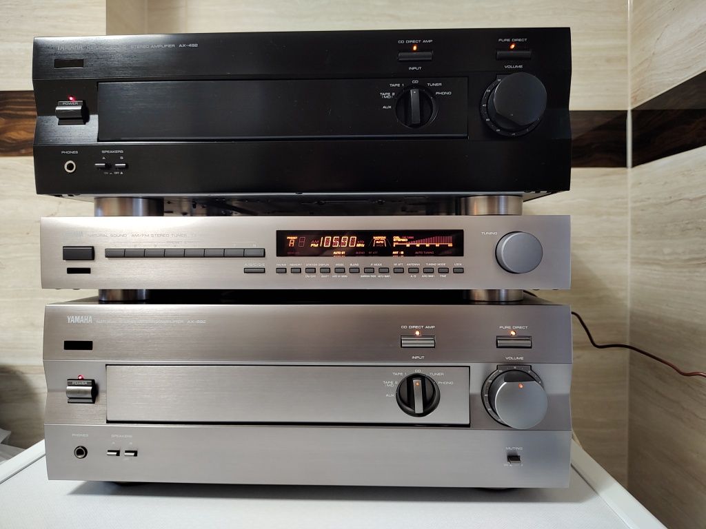 Yamaha TX 950 tuner Yamaha wzmacniacz AX-892 AX-492