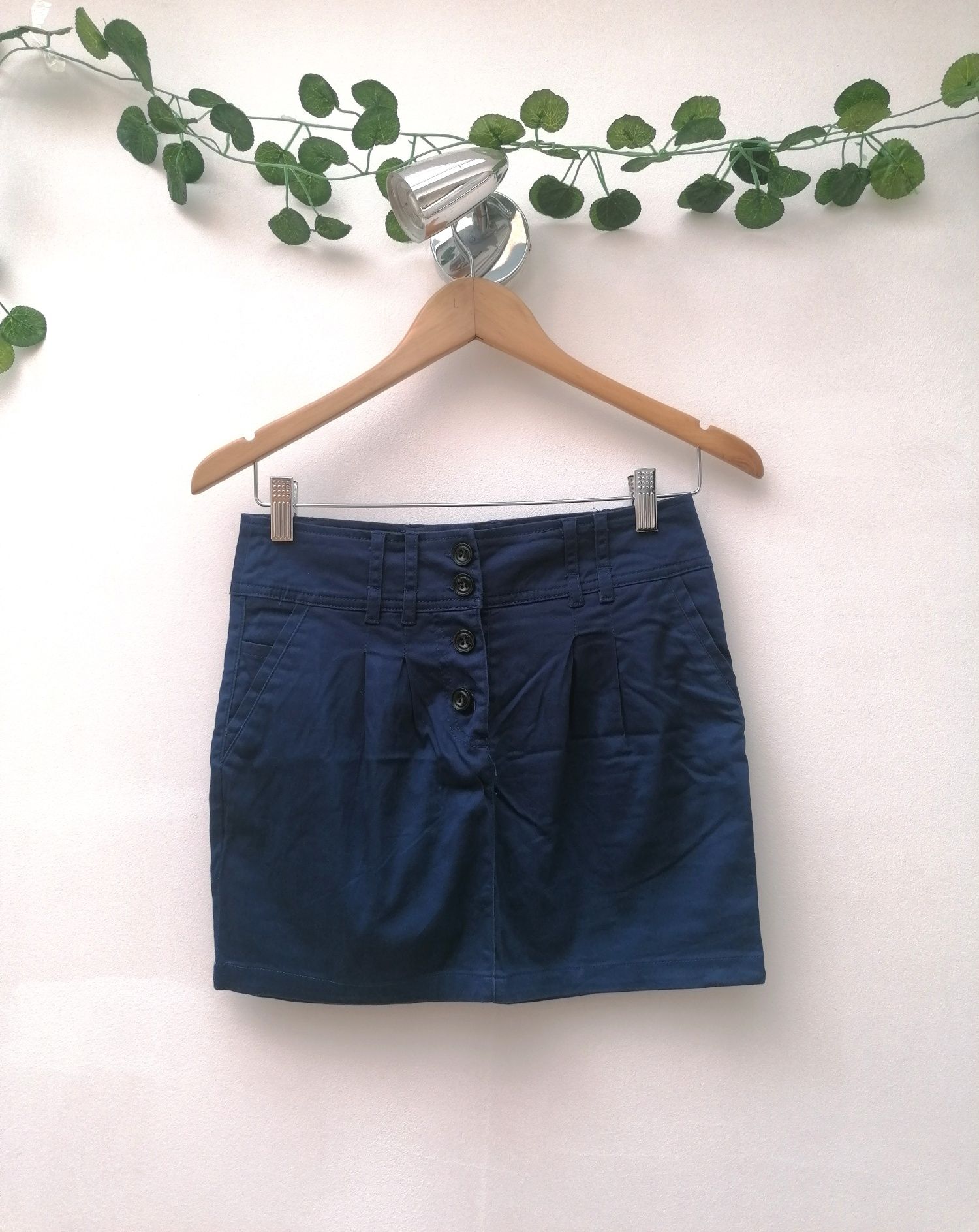Minissaia Azul Escura