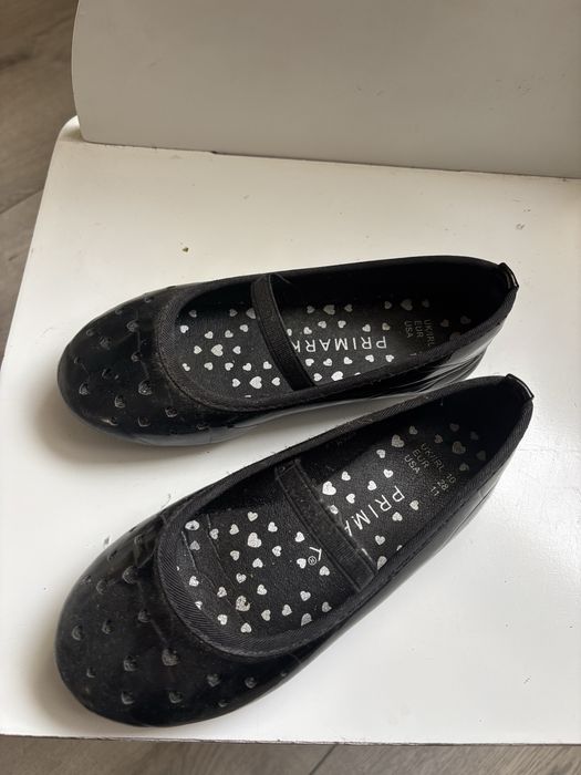 Baletki baleriny mary jane czarne 28