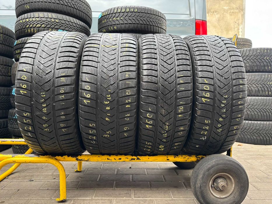 4 OPONY ZIMOWE Pirelli Sottozero 3 2X 255/35R19 2X 225/40R19 6MM 2020R