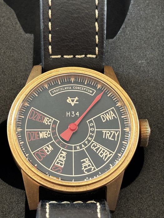 Zegarek Vratislavia Conceptum Błyskawica H34