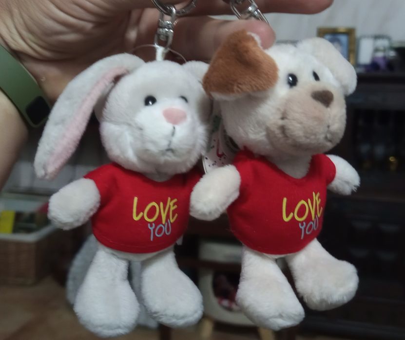 Porta-chaves em peluche NICI