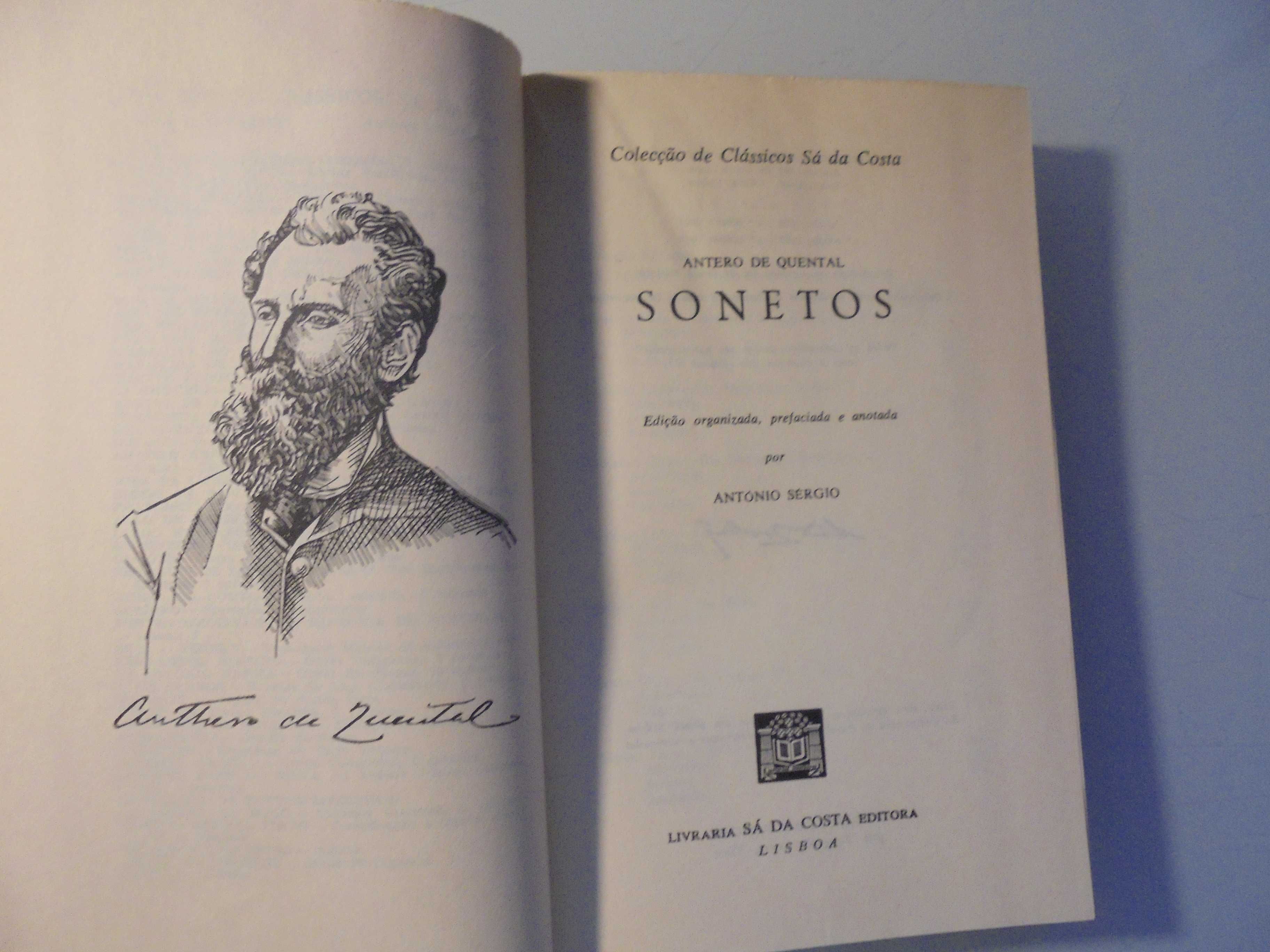 Sérgio (António,Organização);Antero de Quental-Sonetos