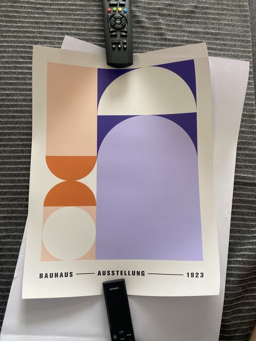 Plakat Bauhaus 30x40cm