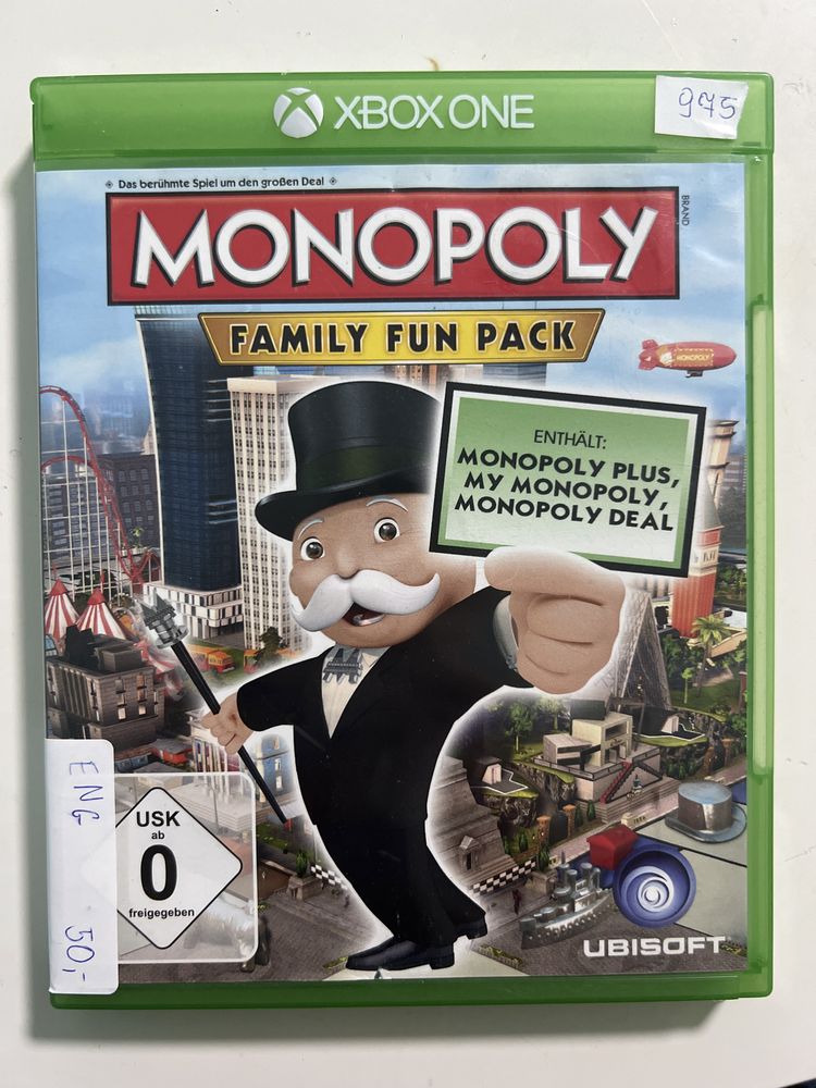 #975 monopoly family fun pack gra xbox one