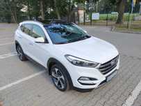 Hyundai Tucson 4WD Automat 2,0 CRDI 185kM Salon Polska 103tys.km Szklanydach LEDy