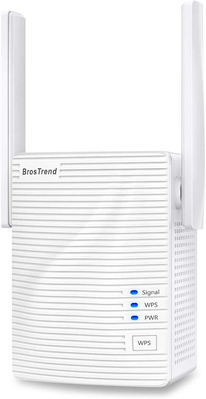 Wzmacniacz sygnału Wi-Fi BrosTrend AC1200 WiFi WLAN Bridge 000695