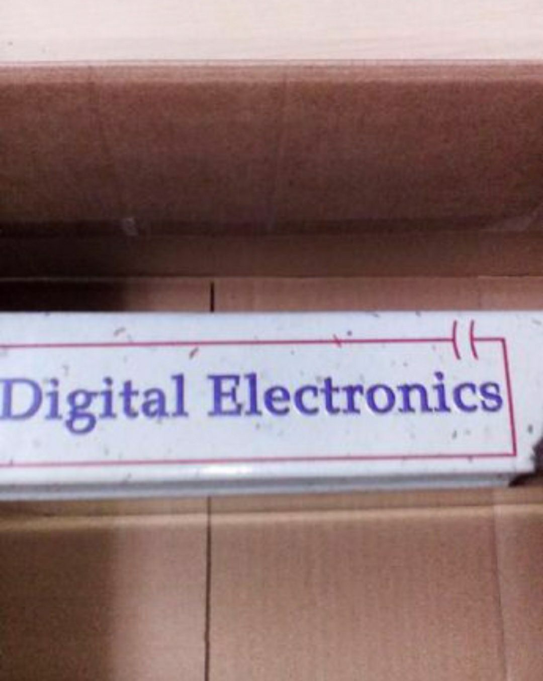 Digital Electronics.