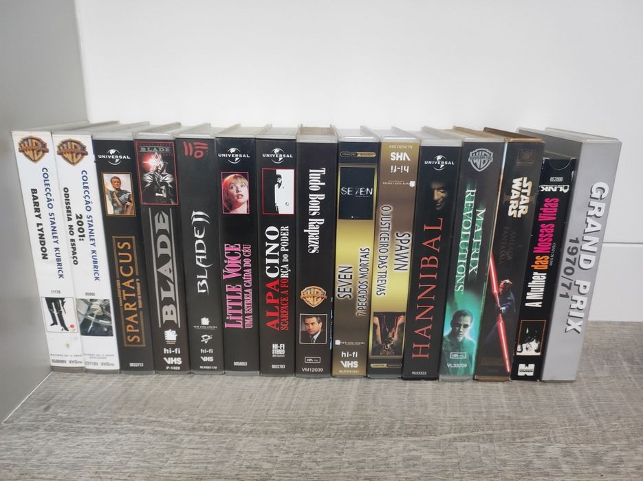 Cassetes VHS (Woody Allen, Stanley Kubrik, Steve McQueen, etc)