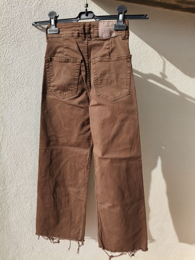 Calças wide leg da Stradivarius