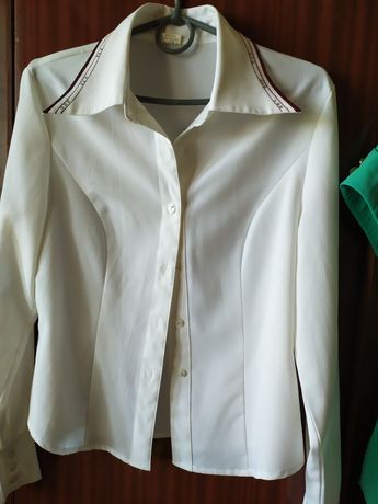 Блузка рубашка біла