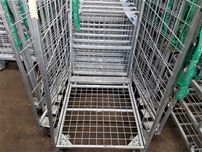 Wózek Magazynowy Transportowy Gniazdowy Siatkowy Platforma Kontener