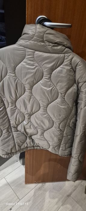 Kurtka zimowa damska w kolorze fango