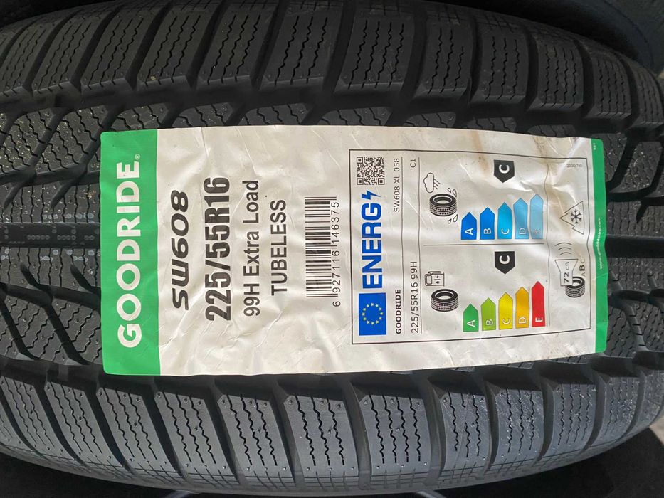 4x 225/55 R.16 99H XL FR Goodride SW608 zima 2025 rant ochronny
