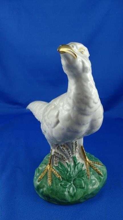 Figura porcelanowa , ptak, Krautheim  stara, duża