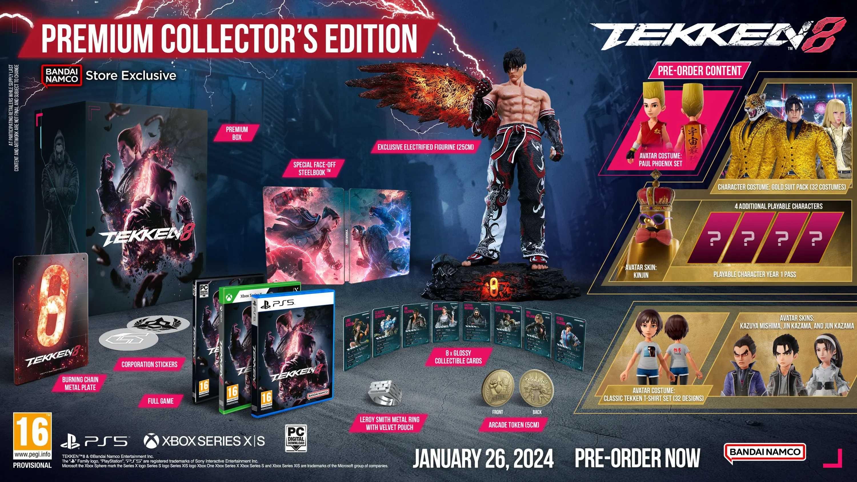 Tekken 8 Premium Collector's Edition PS5 Edycja Kolekcjonerska