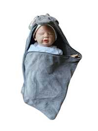 Ręcznik kocyk otulacz niemowle 80x80cm