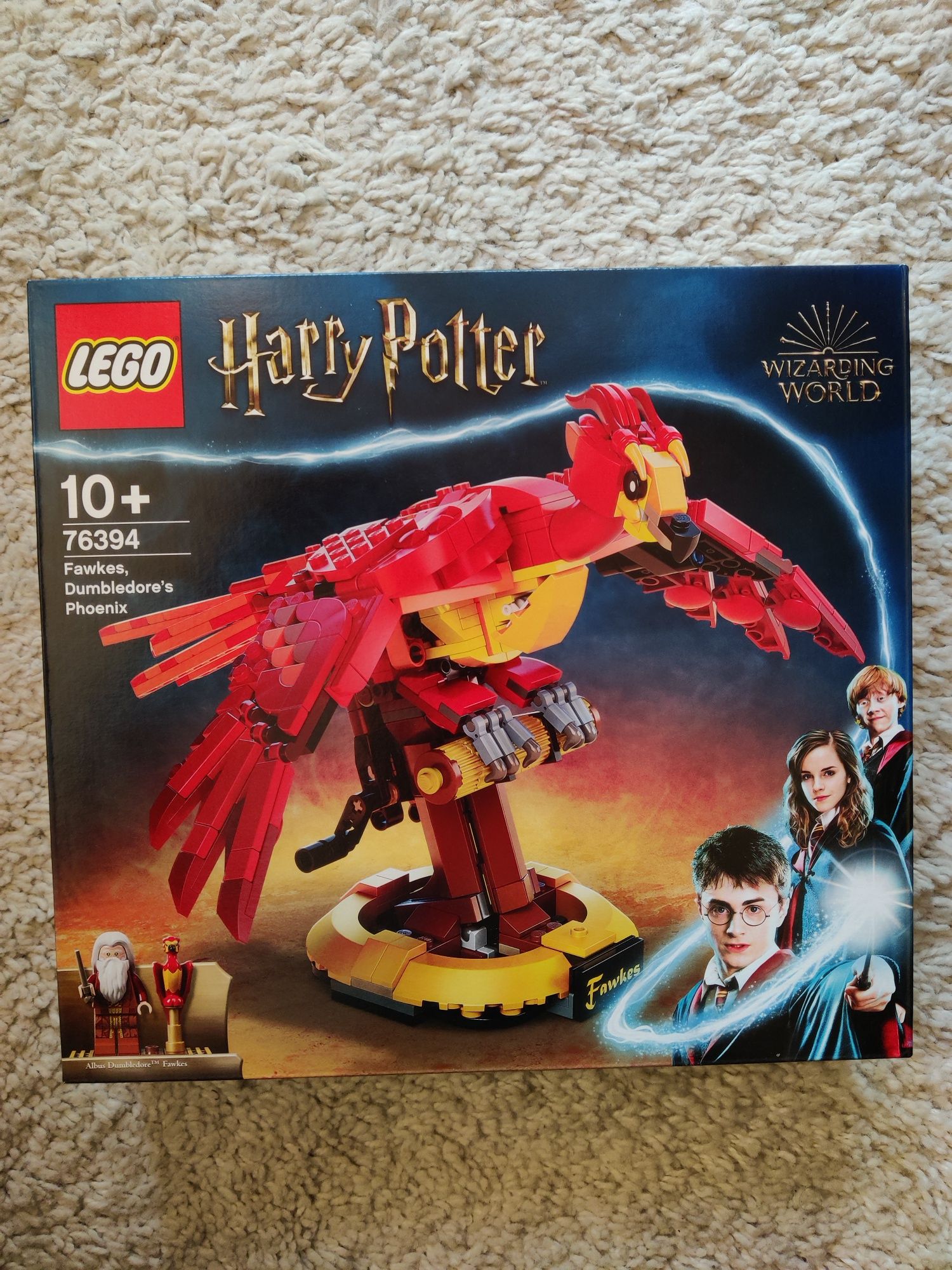 Lego Harry Potter 76394 Fawkesa, Feniks Dumbledore