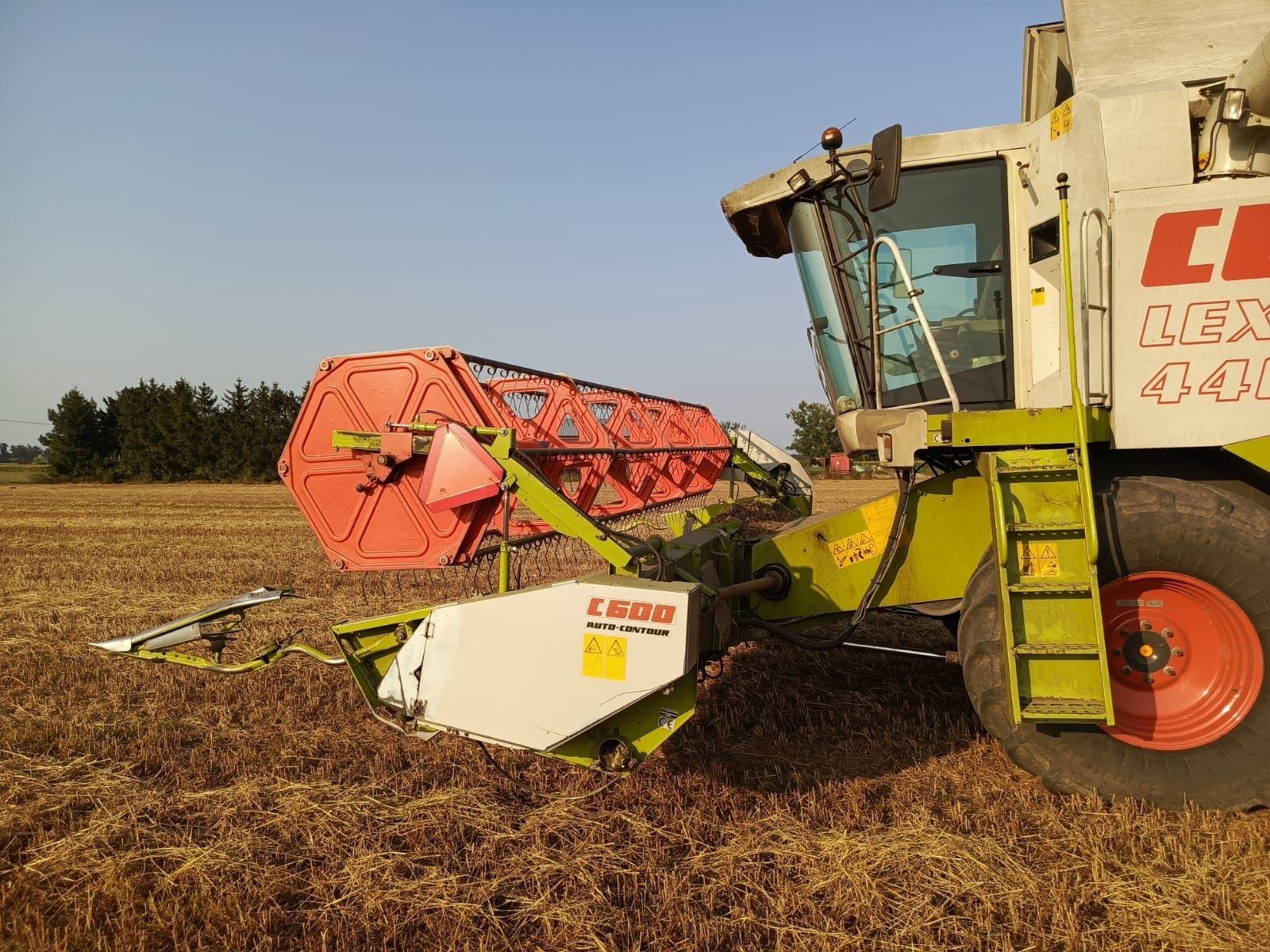 Claas Lexion 440 98r.  / Heder 6 m /Auto Contour