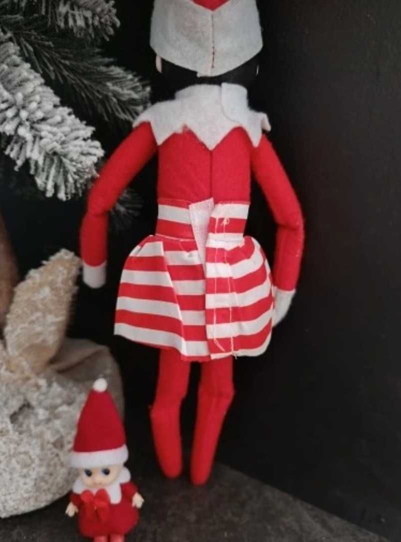 Elf on the shelf spódniczka dla lalki
