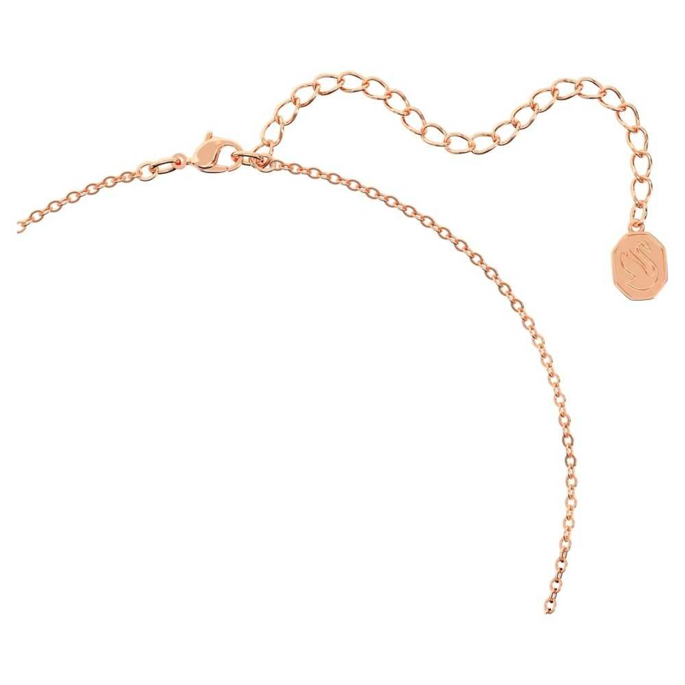 Naszyjnik Swarovski - Bella V, Pink, Rose Gold