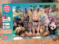Play Tive puzzle 3D, zwierzęta 6+