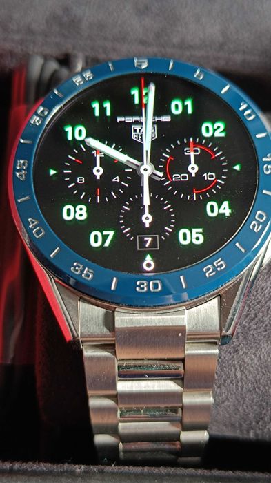 NOWY Męski Zegarek Tag Heuer Connected E3 SBG8A11 GWARANCJA Smartwatch