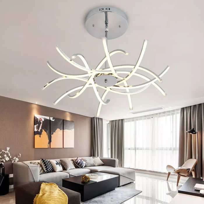 Nowoczesna lampa sufitowa LED żyrandol