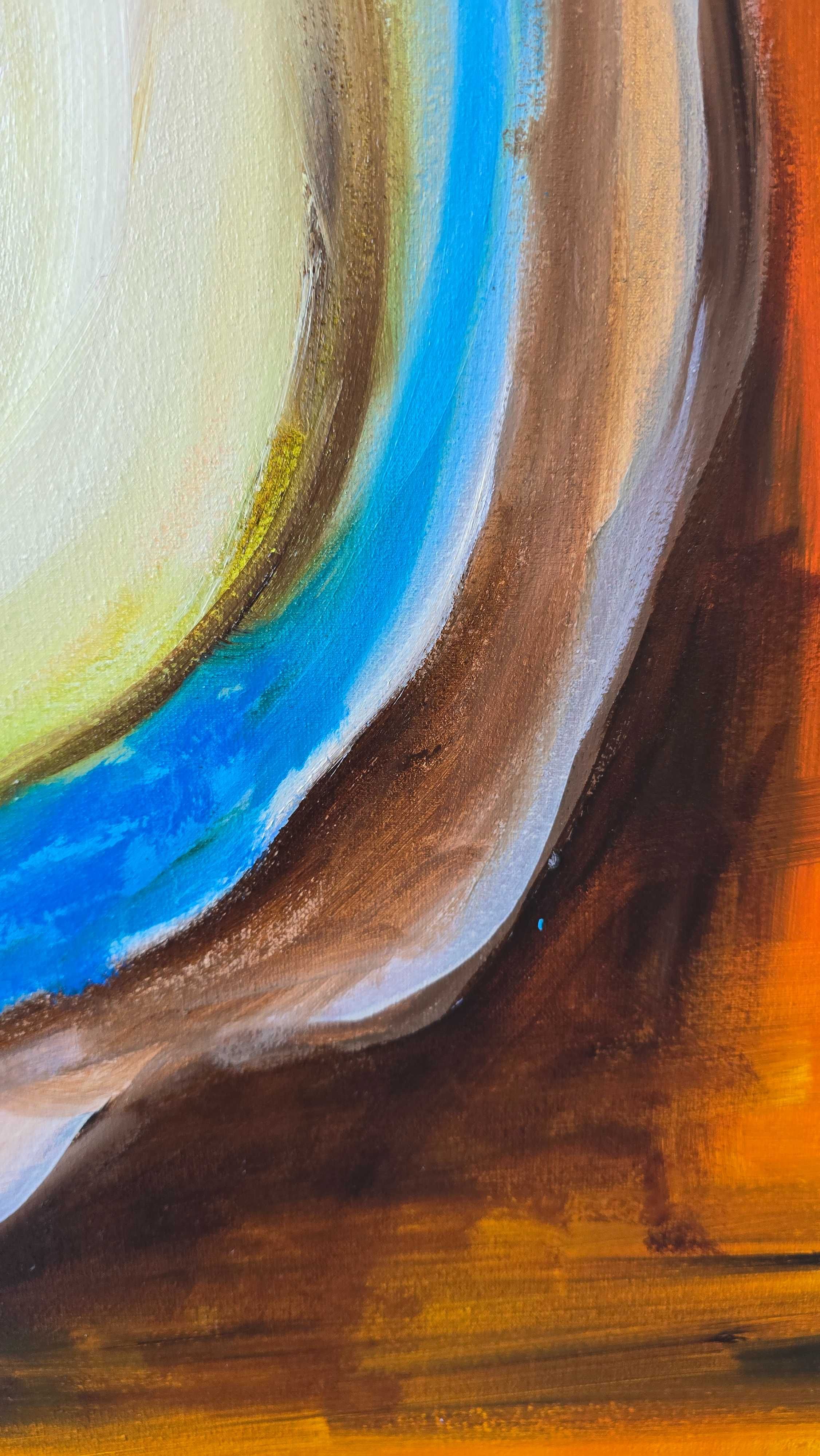 Formas abstratas de ostras 80 × 100 cm