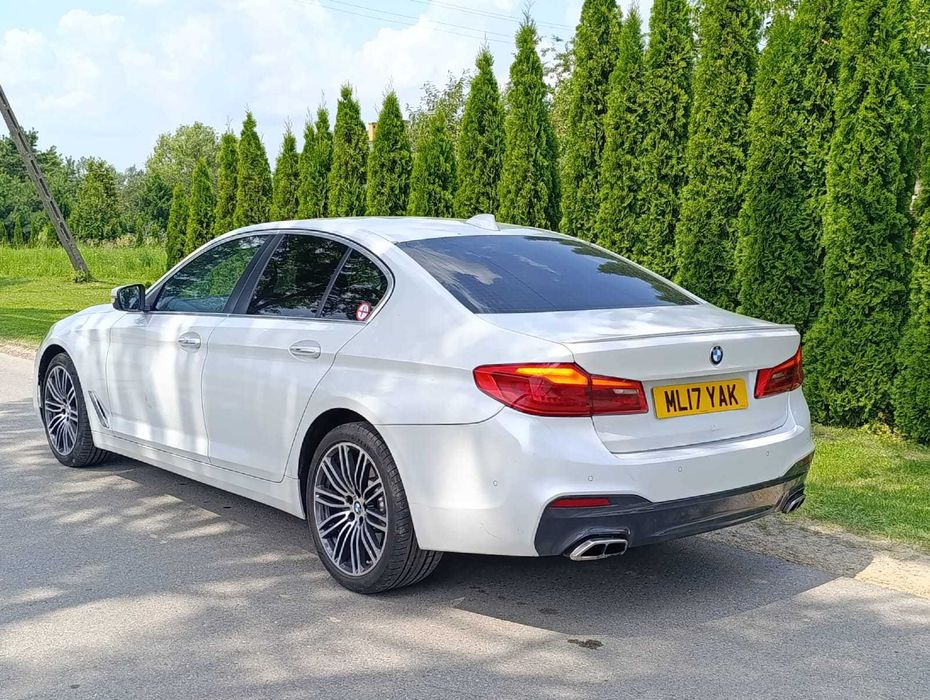 Anglik BMW G30 520d automat 190KM 17r. przebieg 315tys km