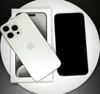 Apple iphone 15 pro 128gb white jak nowy 100% bat gw apple