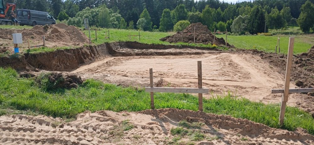 Budowa płyt fundamentowych, płyty fundamentowe