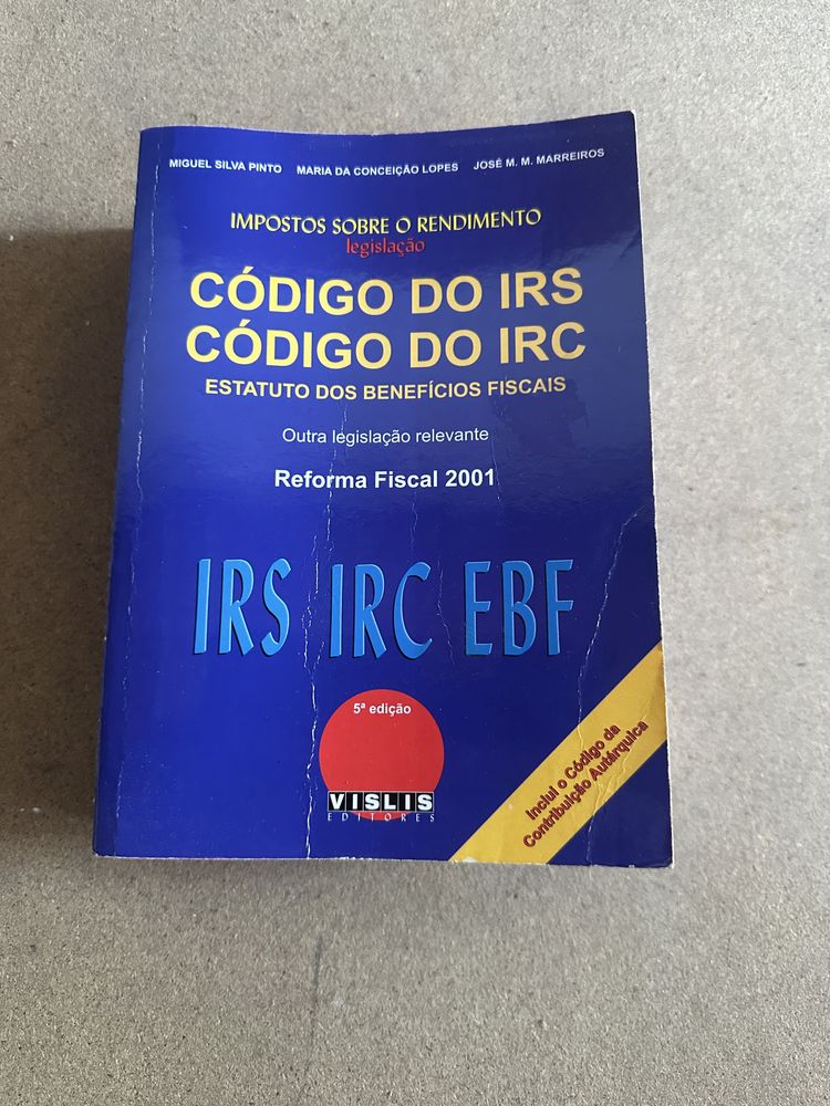 Livro código do irs/irc