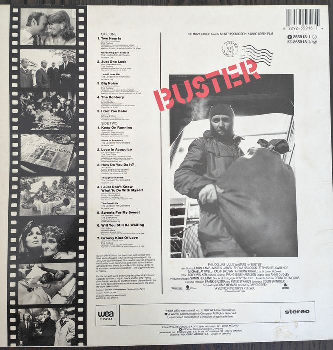 Buster - Banda Sonora.