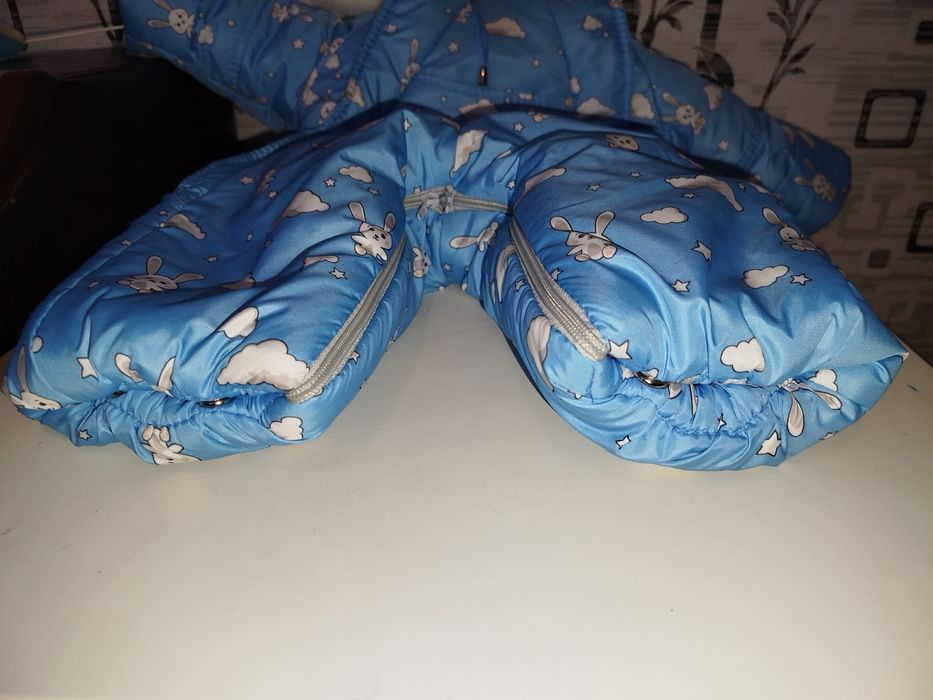 Зимовий комбінезон - трансформер для малюка, від 0 до 1.5 років