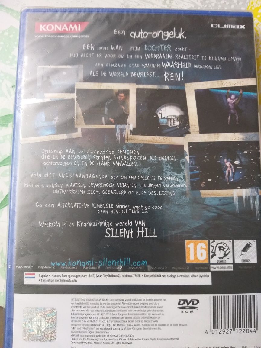 Silent Hill Shattered Memories ps2