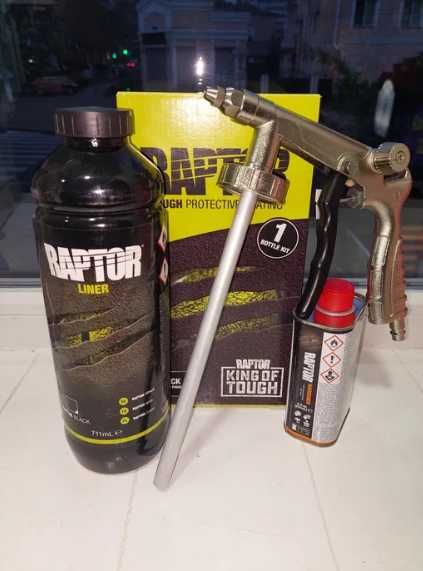 Фарба Raptor U-POL 1л, 4л, оригінал / Краска Раптор, комплект, опт