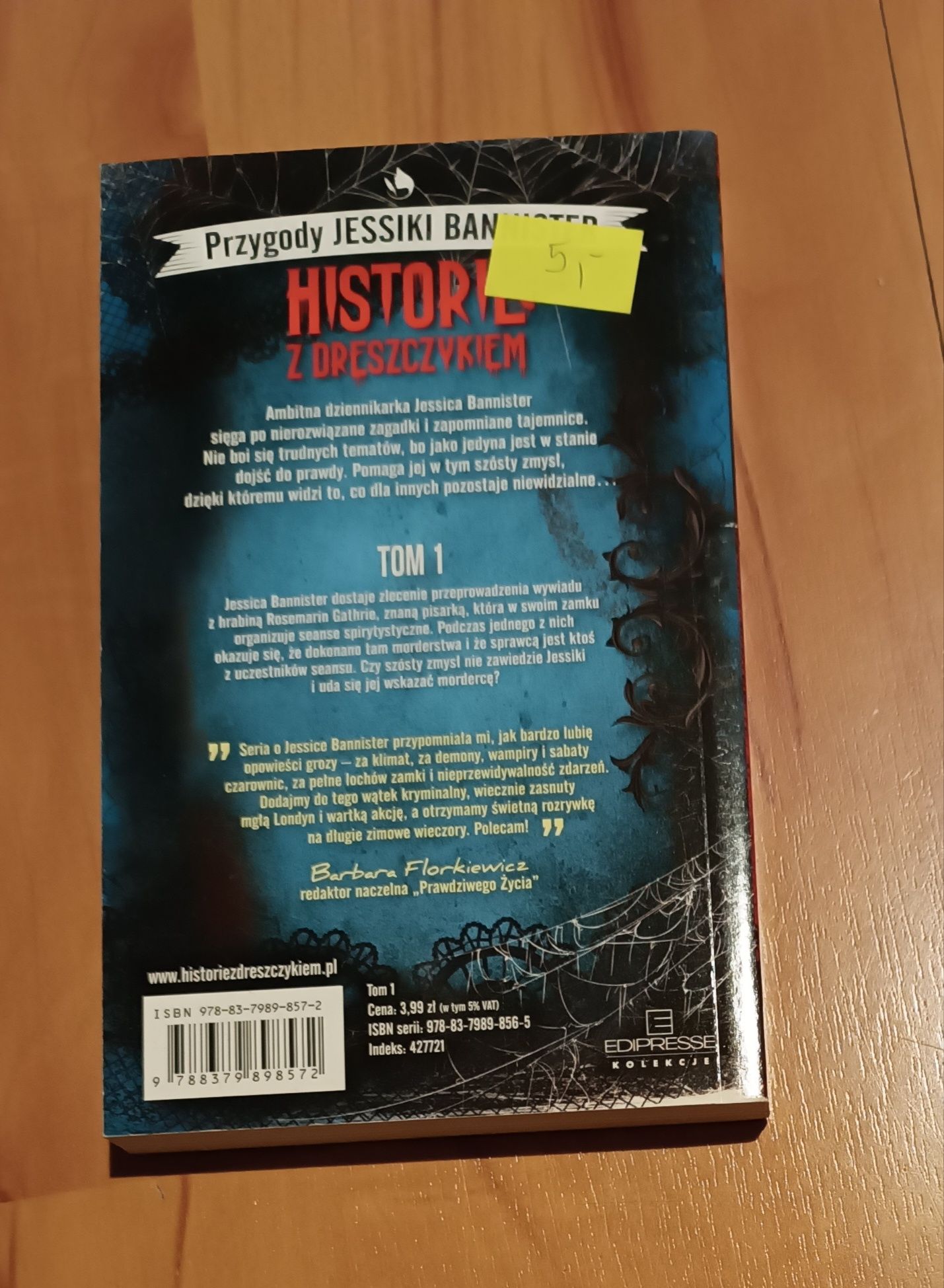 Przygody Jessiki Bsnnister historie z dreszczykiem tom 1 Noc