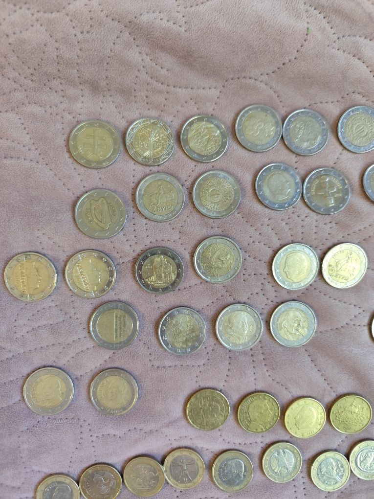 Еврові монети для колекції продаж або обмін