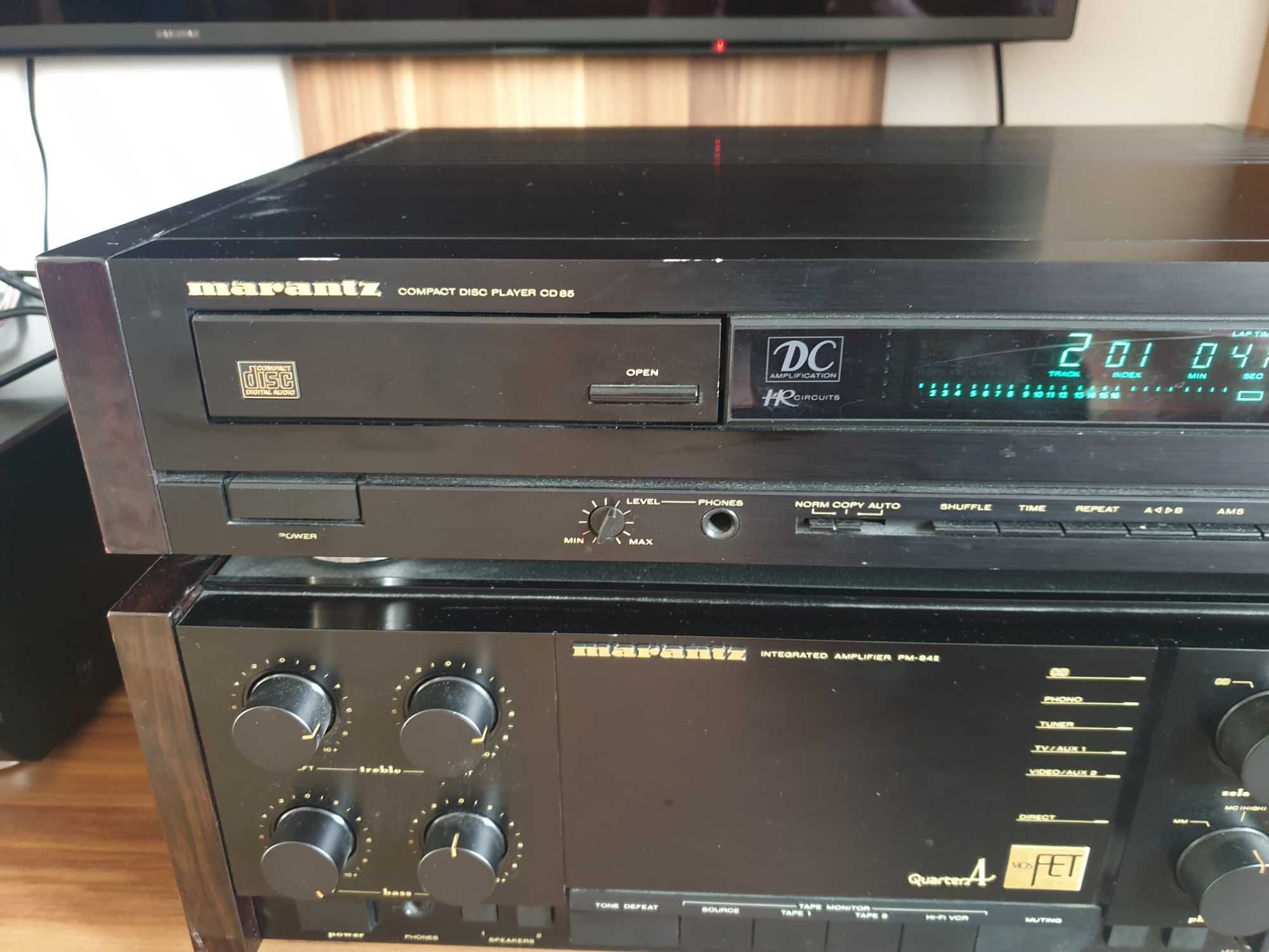 Wzmacniacz Marantz pm 84 mk2, Marantz cd 85 okazja