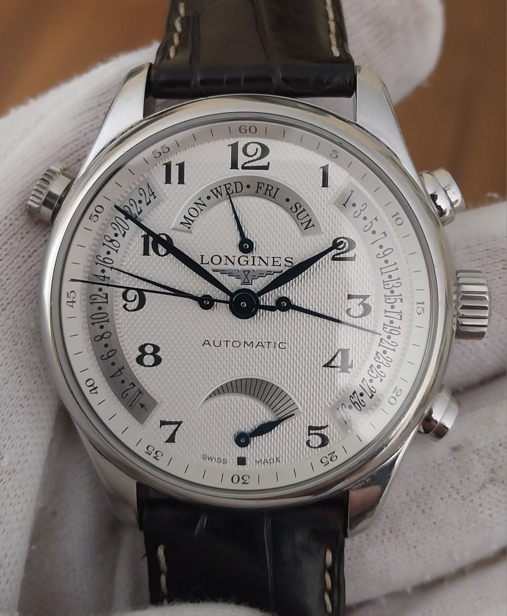 Longines Master Collection Retrograde relógio automático