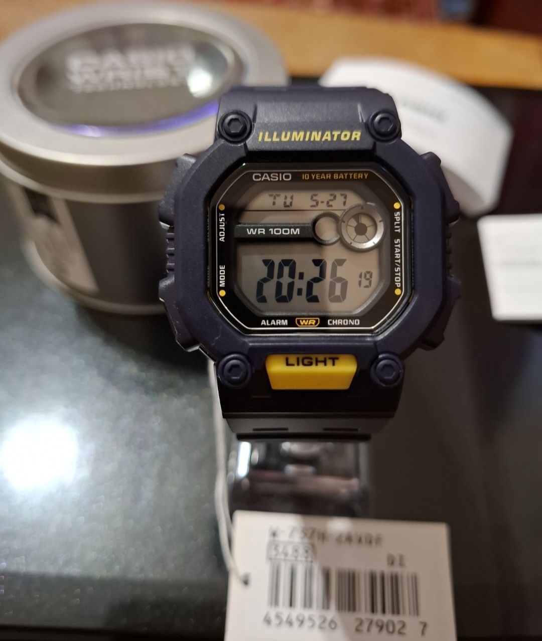 Годинники Casio W-737, Casio W-219HB. Оригінал.