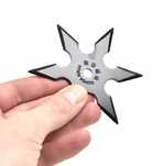 Rzutka Gwiazdka SHURIKEN 6 Ostrzy NINJA BLACK