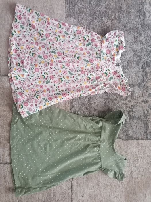 Sukienki letnie 86 dziewczynka